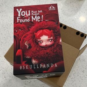 Sealed Pop Mart You Found Me Skullpanda Chomp